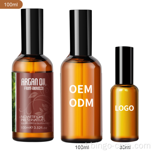 Óleo de argan reparador de soro com óleo para cabelos crespos